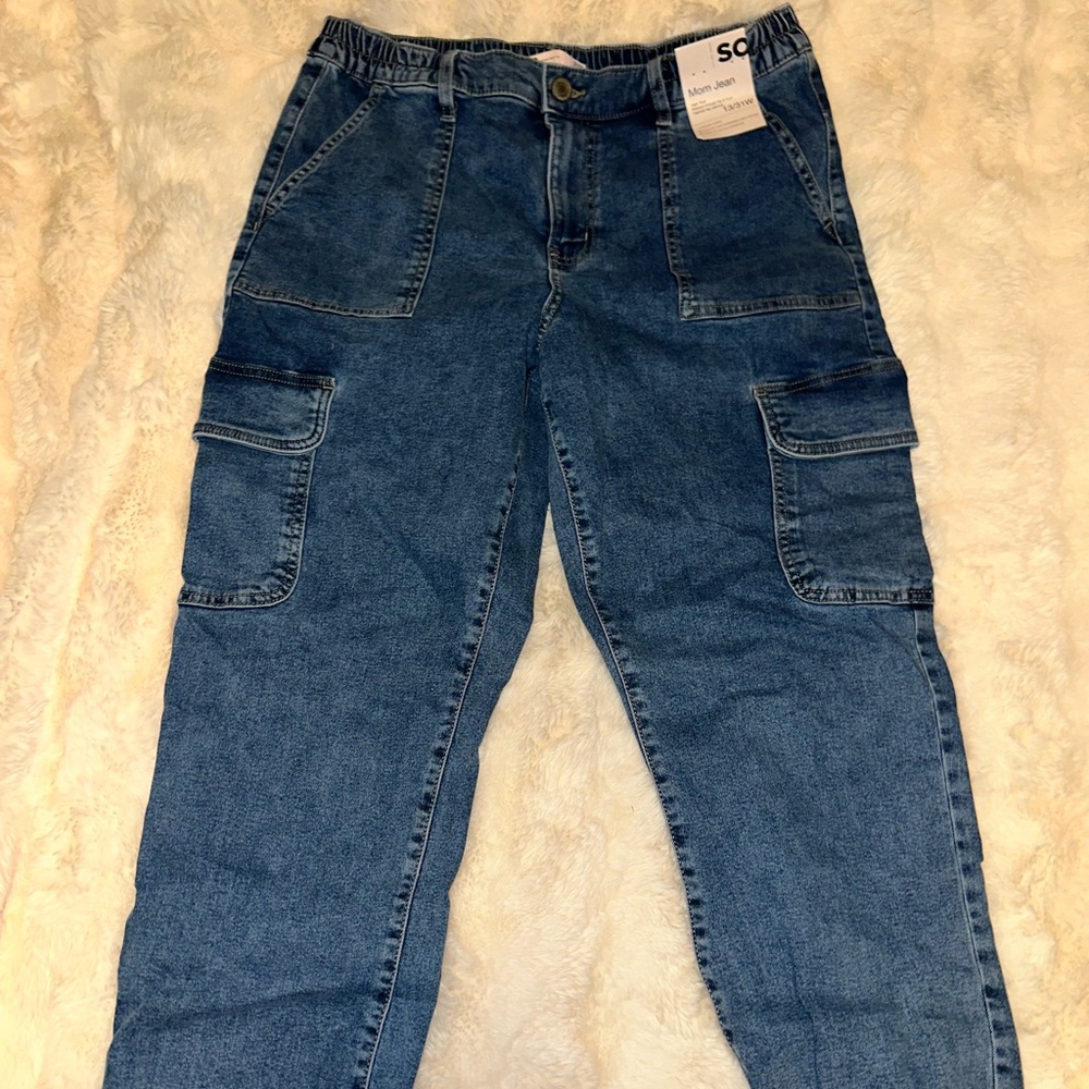 SO cargo mom jean NWT size 13